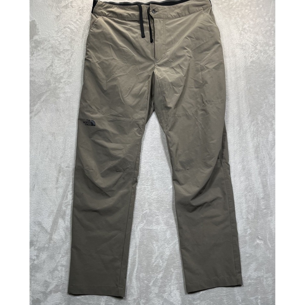 The North Face Mens Paramount Active Pants 36 (Fits 35) Tan Outdoor Hiking